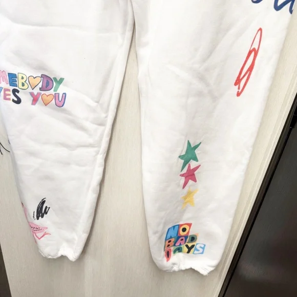 NWT The Mayfair Group x @iscreamcolour Somebody Loves You Sweatpants, Size XXL - Picture 8 of 11